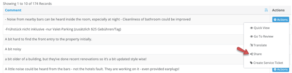 comprehensive - share comment