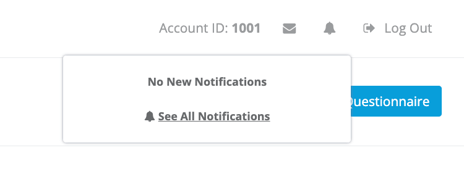 Dashboard Notification List